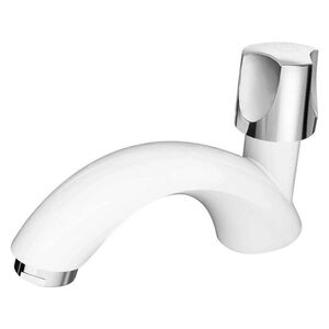 Torneira para Lavat&oacute;rio de Mesa Orbe 1/2&rdquo; Branca/Cromo Tigre